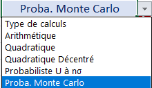 Calcul retenu choix
